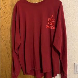 I Feel Like Pablo, Kanye West, Long Sleeve Tee